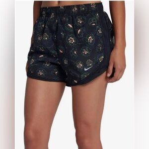 Nike Dri-Fit Blue Floral shorts size S